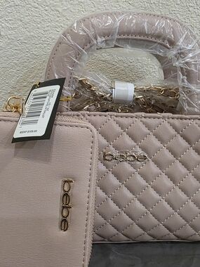 bebe Sophie Small Satchel With Wallet